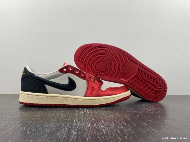 Rep Air x FN0432-100 Away Jordan 1 Low Trophy OG Room 0701